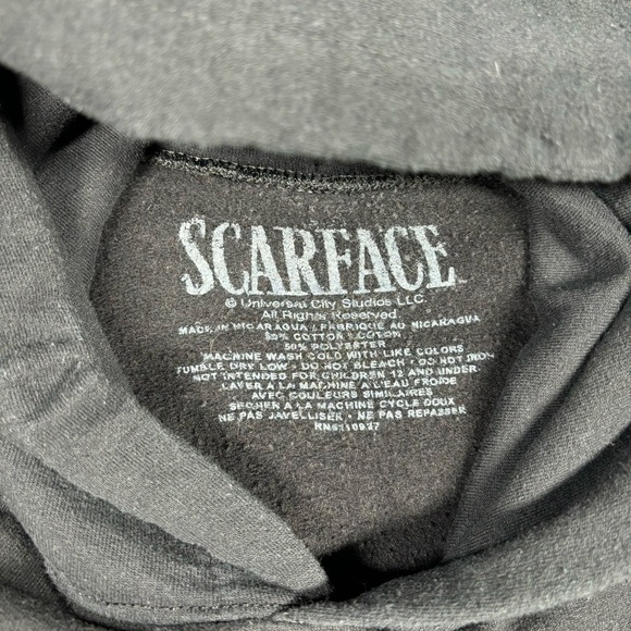 Scarface Sweatshirt Womens Small Classic American Movie Loungewear Graphic Basic - Picture 4 of 5